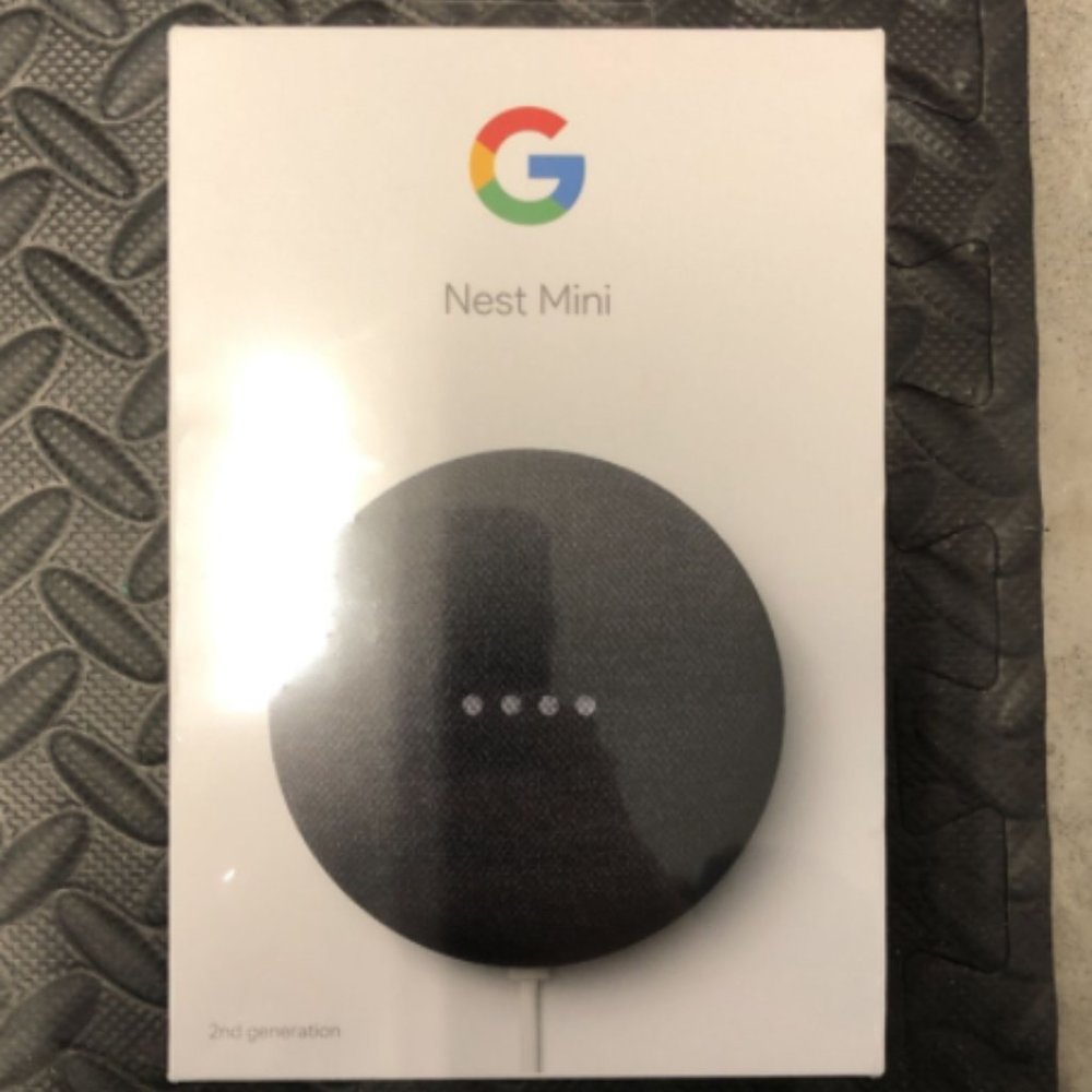 Google Nest Mini 2nd  - Charcoal